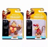 Kit 2 Personagens Donkey Kong Country World Of Nintendo Dtc